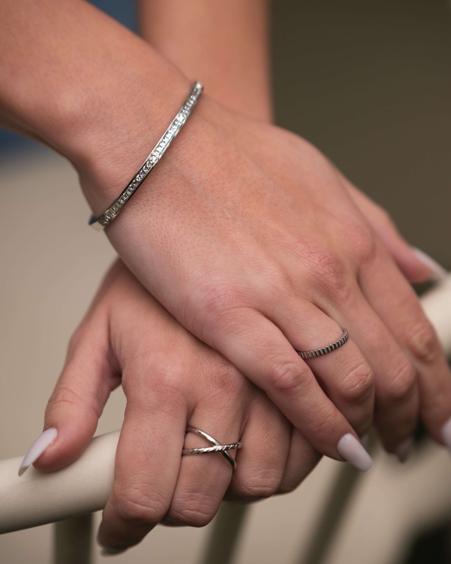Zeya Zirconia Bangle