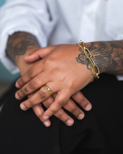 Zaria Double Stack Ring