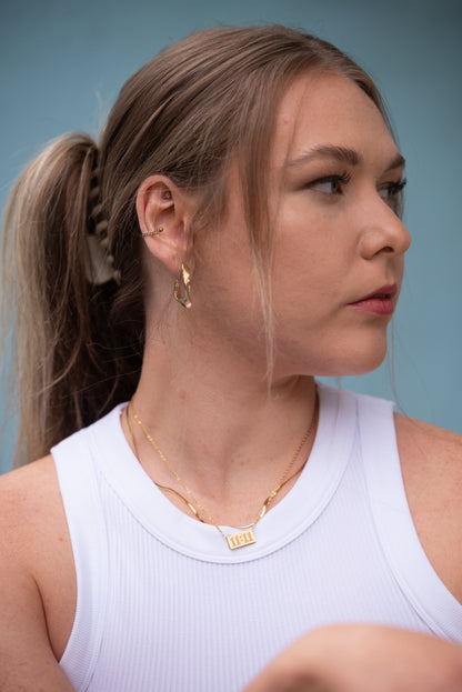 11:11 Bar Pendant Necklace