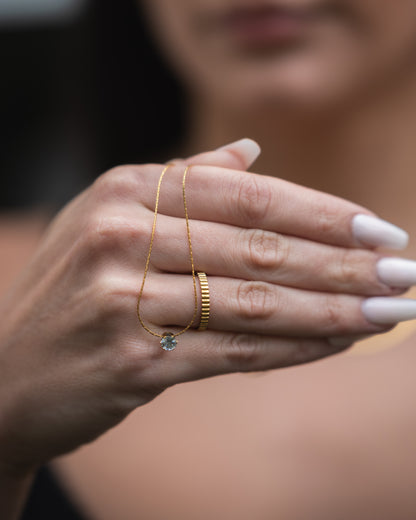 Nikki Ribbed Ring