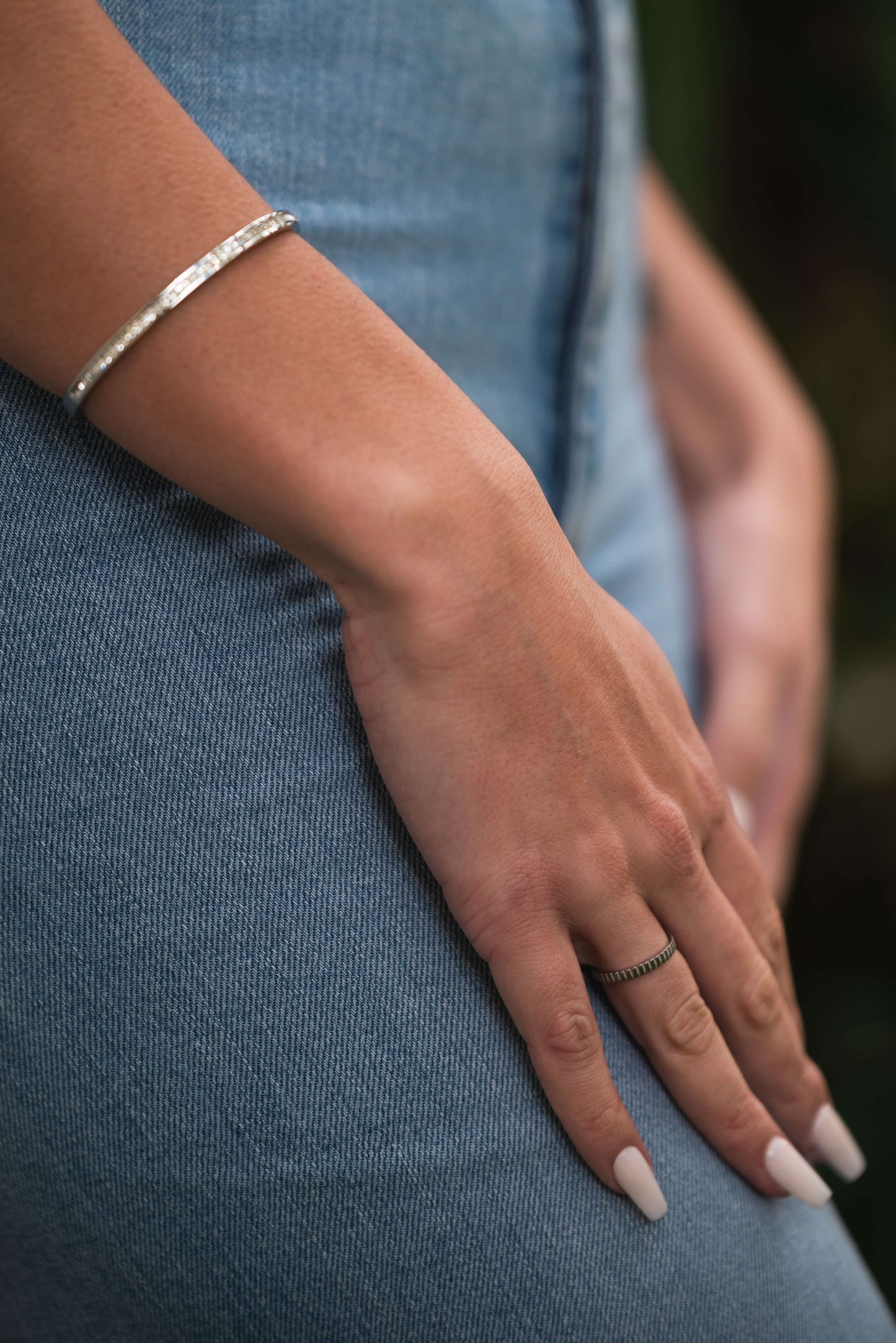 Zeya Zirconia Bangle