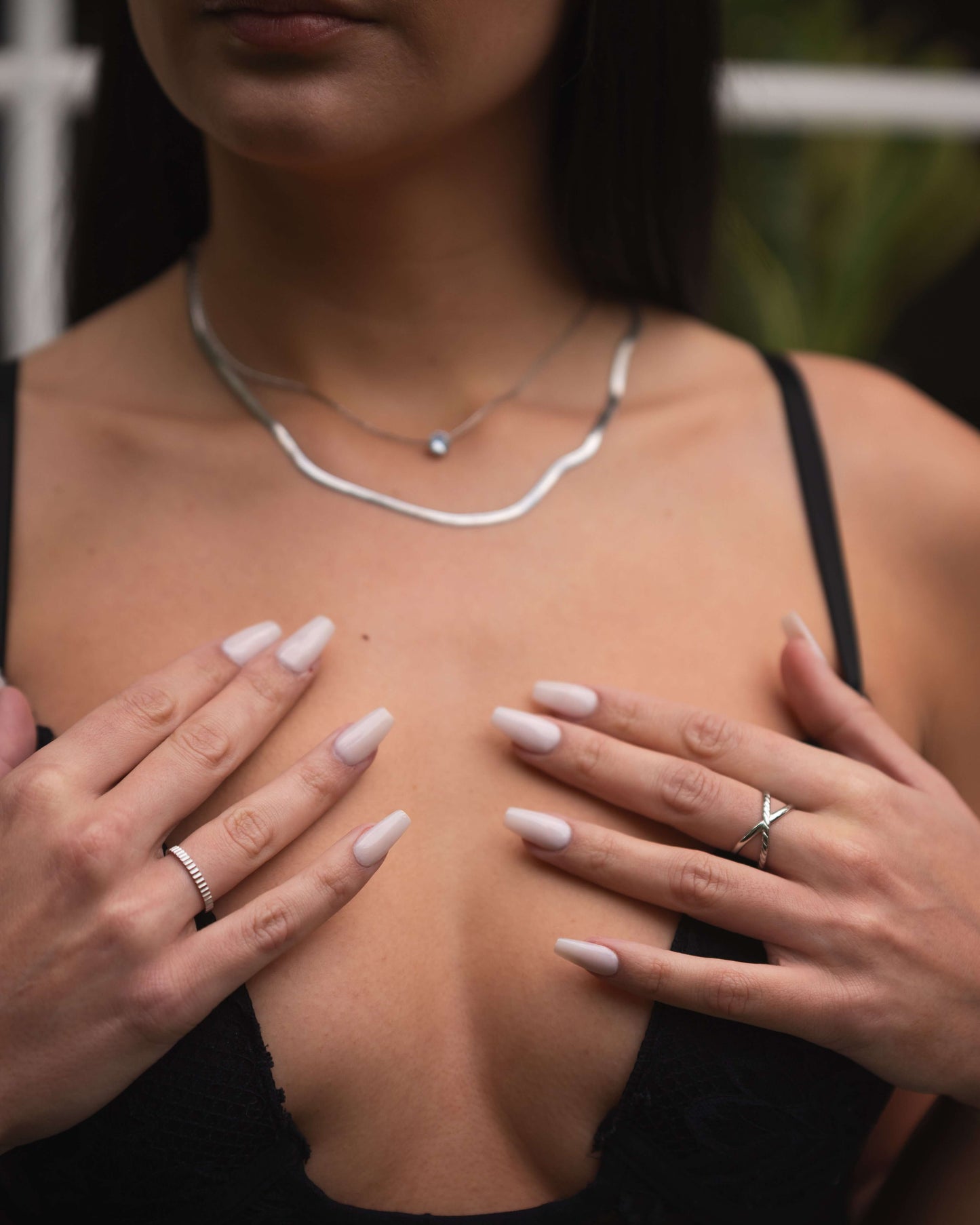 Luna Solitaire Necklace