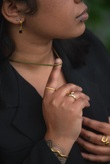 3mm Maria Herringbone Chain Necklace