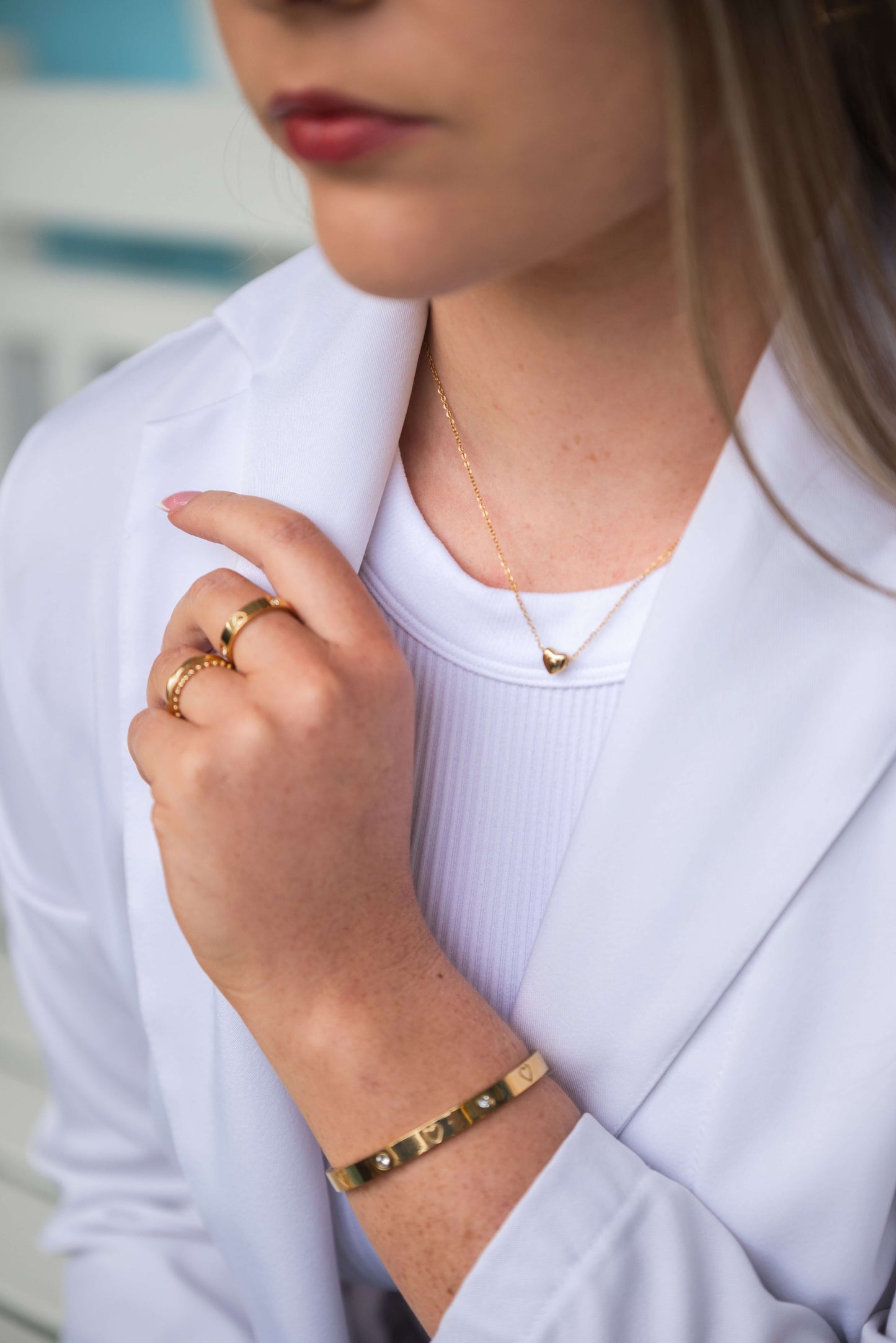 Ari Heart Pendant Necklace