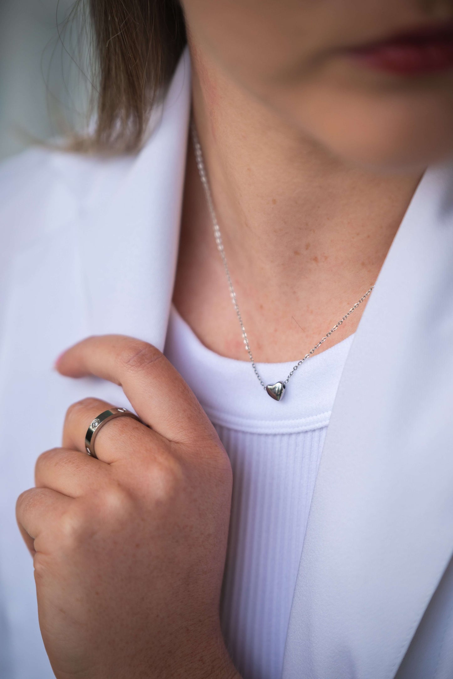 Ari Heart Pendant Necklace