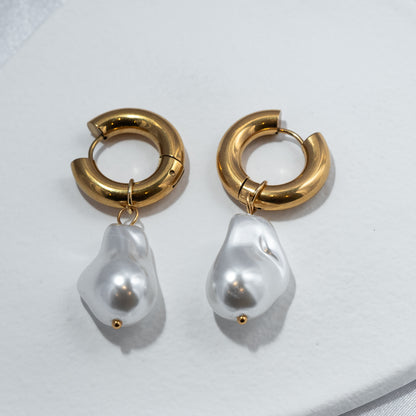 Ariel Pearl Drop Earrings