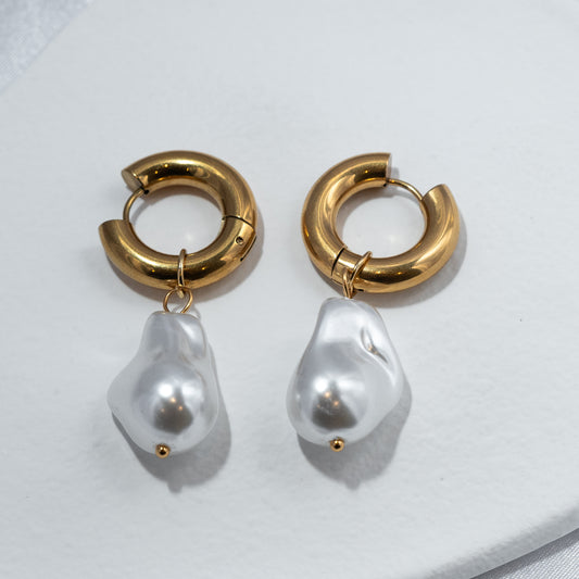 Ariel Pearl Drop Earrings