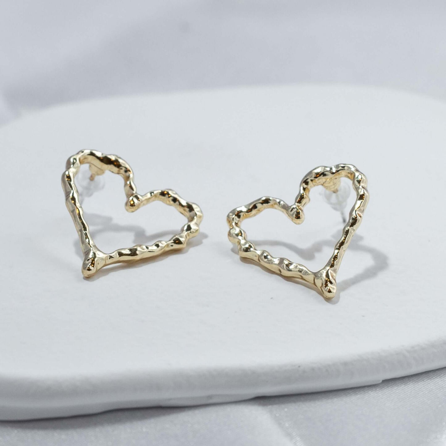 Love Heart Studs