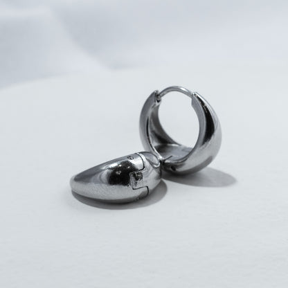 Tapered Huggie Earrings